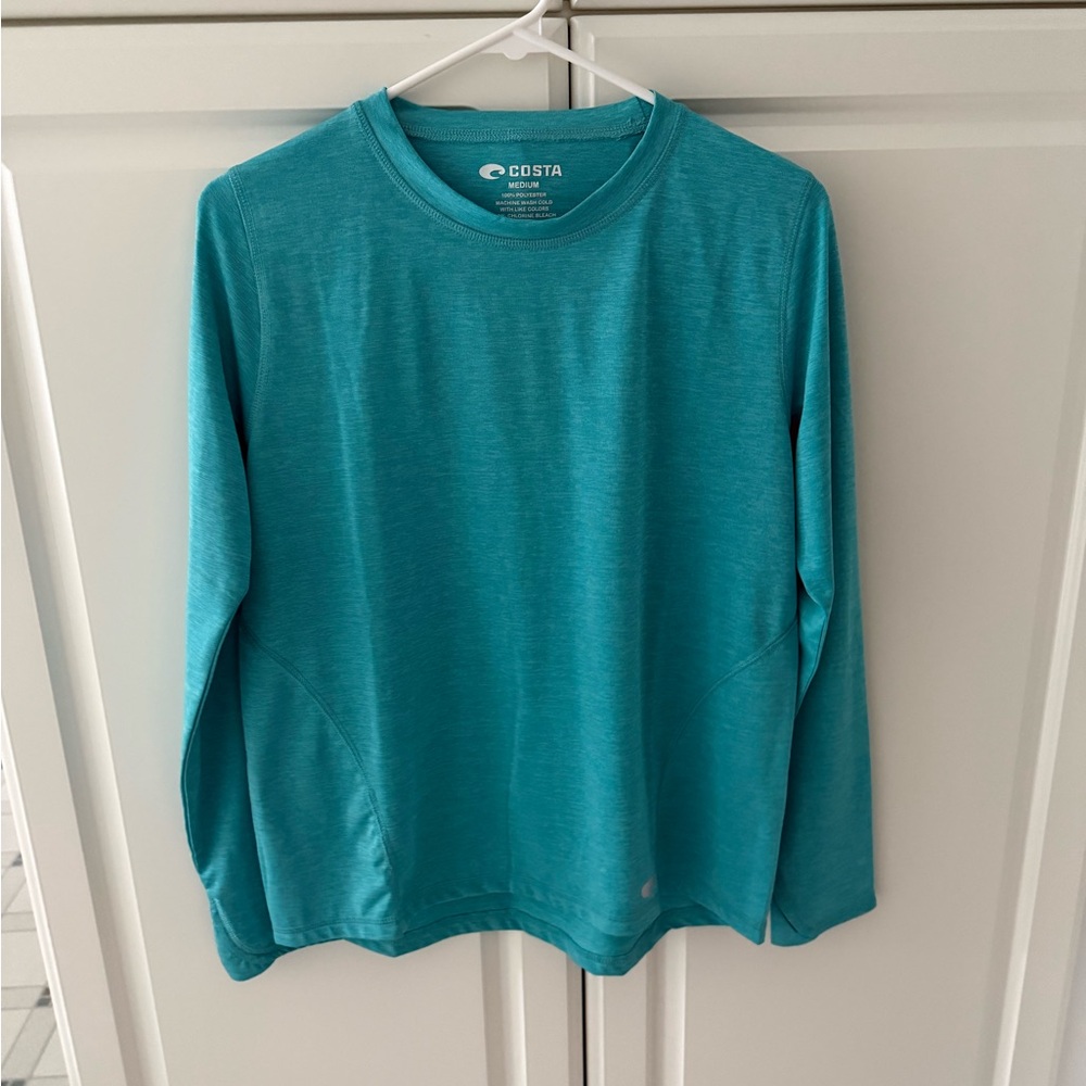Costa Blue Long Sleeve Tee